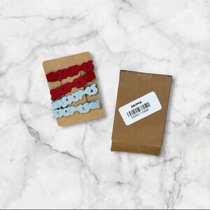 New In Box Skims Hair Clip Logo No Crease 4 Pack Accessories Frost And Cranberry